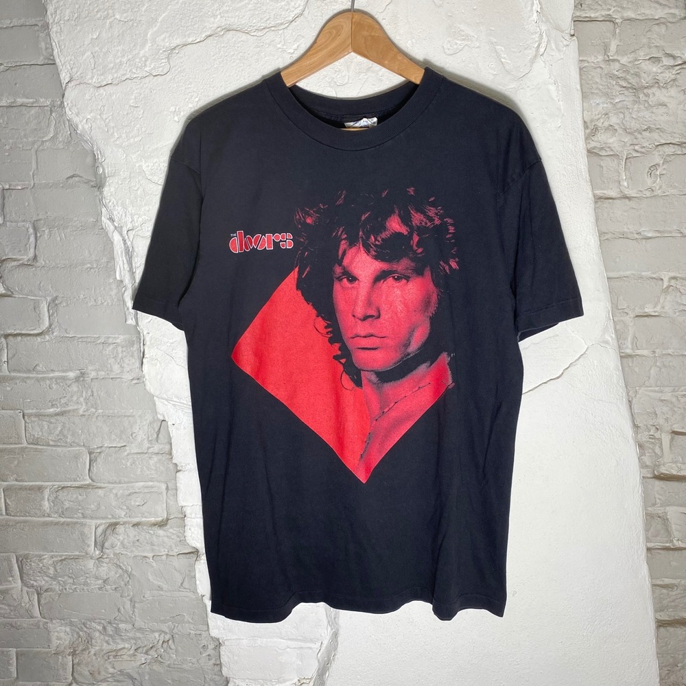 Vintage The Doors Jim Morrison 1996 Death Makes Angels Winterland T-Shirt Large‎